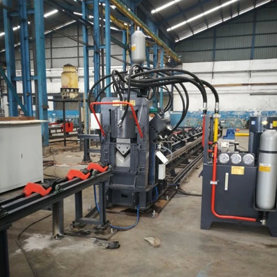 26 mm Hool Diameter 3 Punching Head CNC Hoek Punching / Cutting Machine