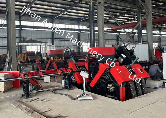 6000 r/min Spindelrotatiesnelheid CNC Hoekboor- en markeerlijn BT40 Boorspindel