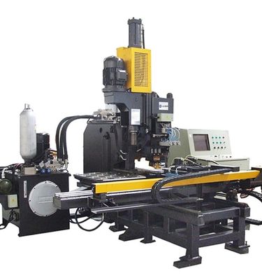 50 mm Max Boring Diameter Cnc Plate Punching Machine voor staalplatencomponenten