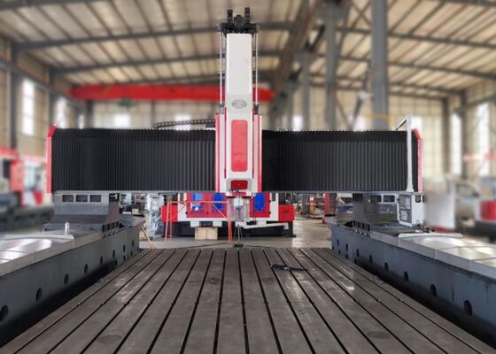 Industrial CNC Plate Drilling Machine With 6000x6000mm Workpiece Capacity 22 Kw Servo Spindle Motor