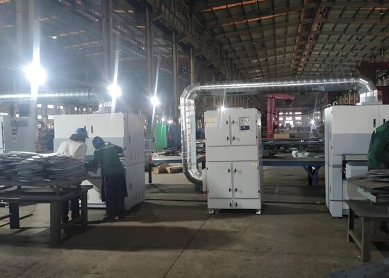 28KW Machinaal vermogen CNC Platenpoetsmachine 2 Voermotor