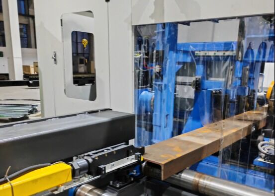 40 mm Max Boring Diameter CNC High Speed H Beam Drilling Machine voor kanaal sectie