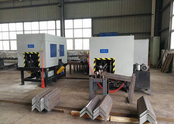 CNC hoek staal wortel freesmachine voor het verwerken van de binnenste boog van hoek staal