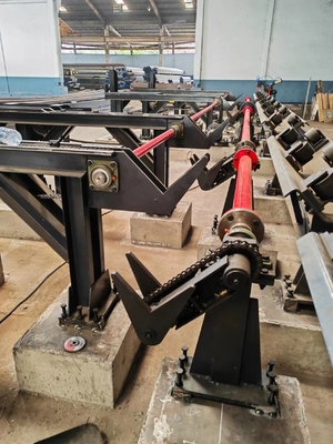 Verbeterde hoge snelheid CNC zware hoek punch markering scheermachine lijn model JNC2020Q