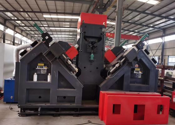 China Leverancier's CNC Hoekboormachine 220V Stalen Boorboren Punchmarking Machine met PLC Core Components