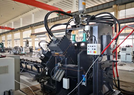 Hoge Snelheid Automatische CNC Hoekstaal Snijmachine CNC Pons- en Schaarhoeklijn te Koop