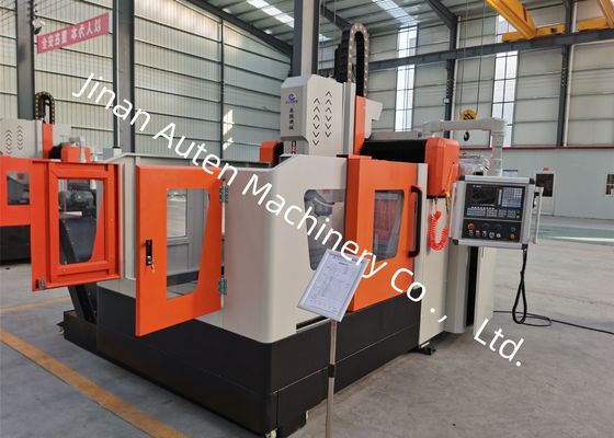 High Speed 1000 X 1000mm CNC Plate Drilling And Milling Machine For High Volume Plate / Structural Component Machining