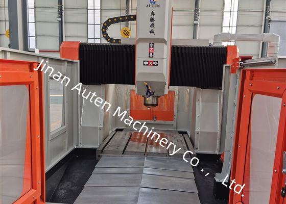 High Speed 1000 X 1000mm CNC Plate Drilling And Milling Machine For High Volume Plate / Structural Component Machining