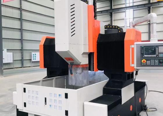 2000 X 2000 mm Werkstukgrootte Stabiel Duurzaam CNC Plaatboremachine 50 mm Diameter Voor hoog nauwkeurige Plaat / Structurele Component Bewerking
