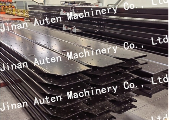 1200KN Nominale Kracht CNC Vrachtwagenbalkplaat Ponsmachine Max. 750 MPa Materiaal Treksterkte