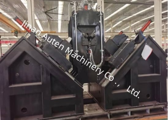 40 mm Boring Diameter Automation CNC Angle Line Machine BT40 Taper Of Drilling Spindle