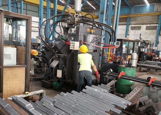 JNC1412 Model Ponsmarkering CNC Angle Line Machine 630/1000 Kn Punching Force