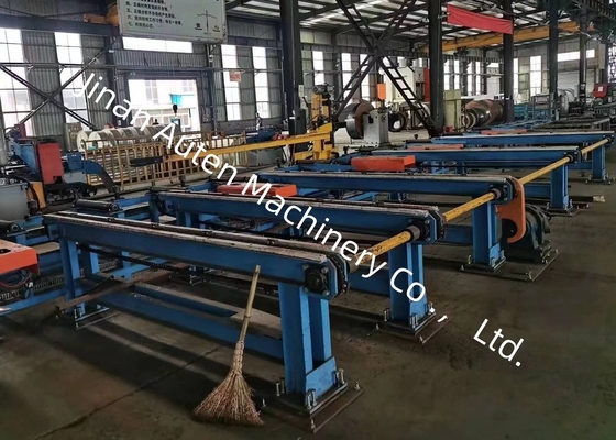 5-30 mm Hooldiameter CNC Beam Drilling Tapping And Marking Machine Lijn 4 X 3 Rij Stijl Gereedschap Magazine