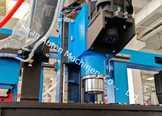 2 KW Servomotor Boorvoeding CNC H-balk Boor-, Kniet- en Tapmachine Lijn 500×500mm Afmeting