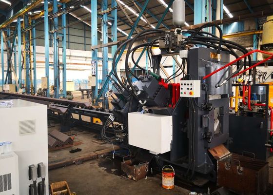 Enkele Mes Snijden CNC Hoek Ponsen Markeren En Afschuinen Lijn Waterkoeling Hydraulisch