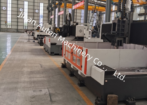 11KW/15KW Servo Spindelmotor Vermogen CNC Portaal Boor- en Freesmachine 28mm T-gleuf Breedte