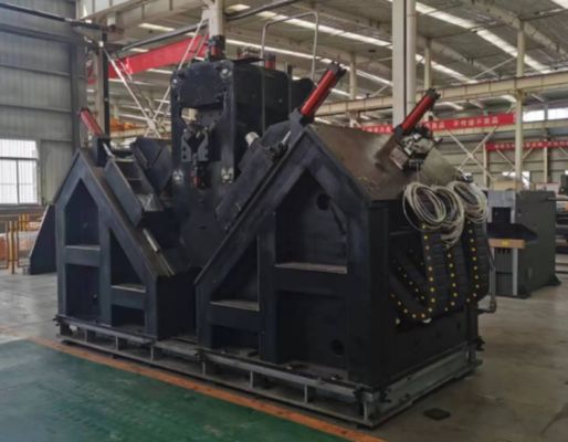 BT40 Taper of Drilling Spindle High Speed CNC Angle Drilling And Marking Machine voor toren