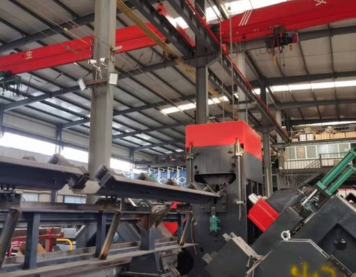 BT40 Taper of Drilling Spindle High Speed CNC Angle Drilling And Marking Machine voor toren