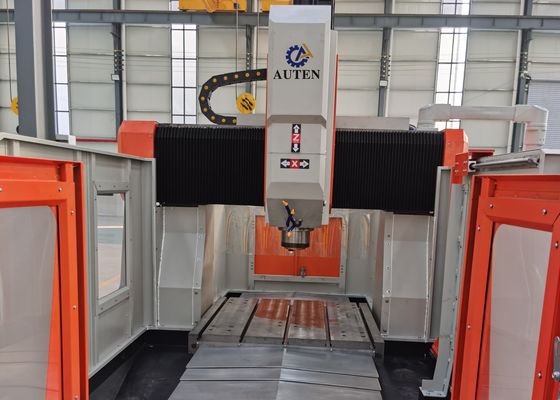 BT50-150 Spindle Taper CNC Plate Drilling And Milling Machine 5300x3800x2700mm Overall Size