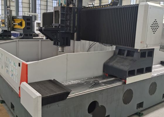 11 kW Servo Spindle Motor Power Gantry CNC boormachine voor flensplaat metaal