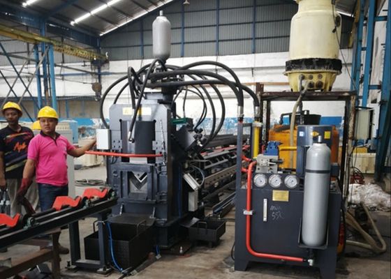 Meerdere koelmethode CNC-hoekstaalverwerkingslijn met punch-shearing-markeringsfuncties