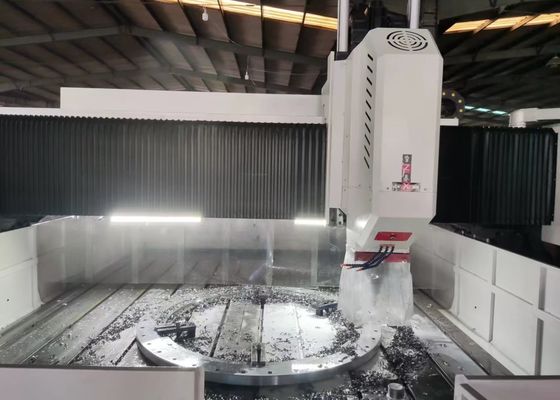 4000x1600mm Werkstukformaat CNC Plaat Flens Boor- en Freesmachine 800mm Portaalhoogte