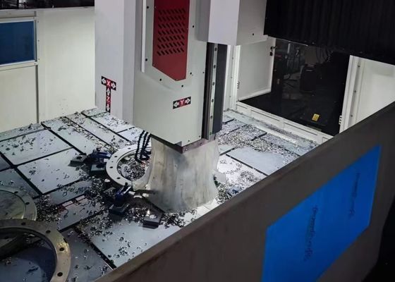 6000x3900x2700mm Totale afmetingen CNC portaal metaal boormachine 70mm Max. boordiameter