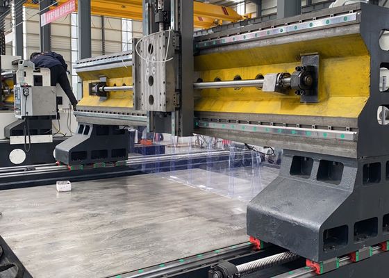 4000x4000mm Werkstukformaat CNC plaatmetaal boormachine 80mm Max. boordiameter