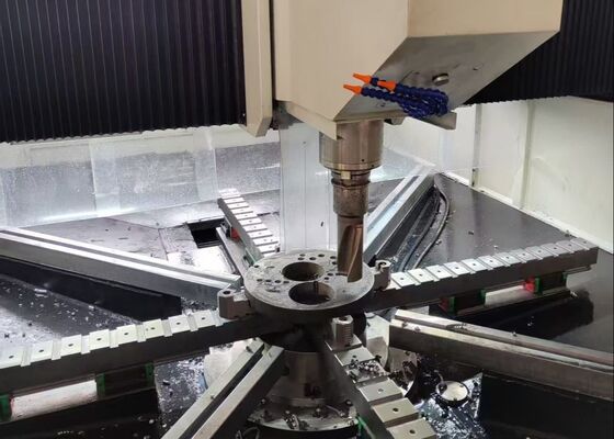 Industriële Hoge Snelheid CNC Plaatboor- en Freesmachine voor Dikke Platen