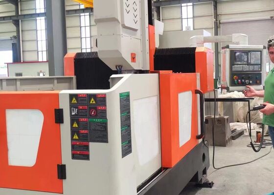 Pressure Vessel Manufacturing CNC Deep Hole Drilling Machine Wind Power Flange Processing