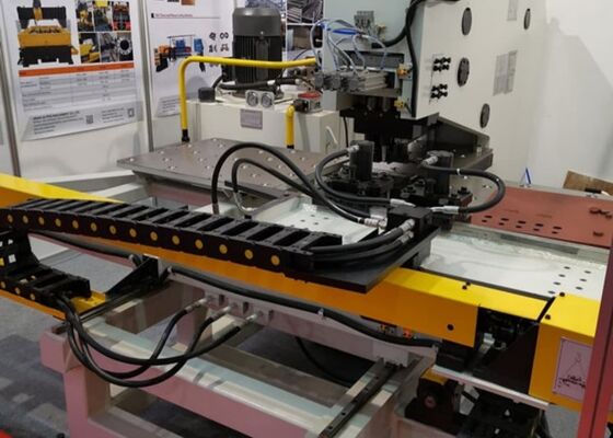 Model BNHD120 CNC boormachine voor het boren van metaalplaten, perforatie-markeringsmachine 4 stations