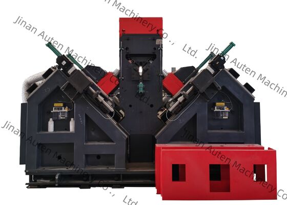 Transmission Line Towers High-Speed CNC Angle Drilling And Marking Line Structural Steel Fabrication