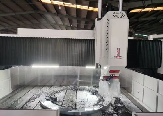 Productie van petrochemische apparatuur CNC Automatische boormachine voor het vervangen van gereedschap voor de scheepsbouw