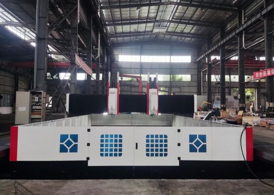 Productie van petrochemische apparatuur CNC Automatische boormachine voor het vervangen van gereedschap voor de scheepsbouw