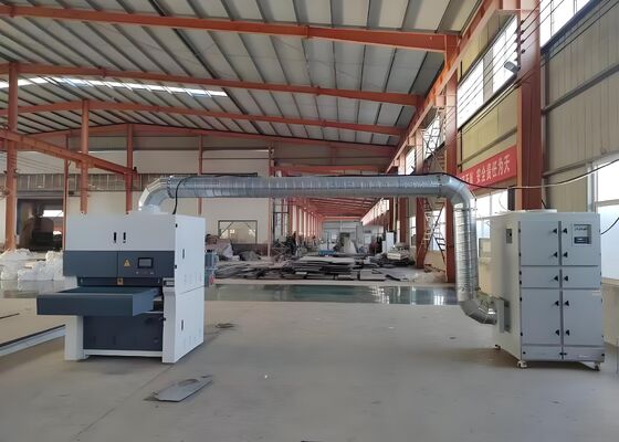 28KW Machinaal vermogen CNC Platenpoetsmachine 2 Voermotor