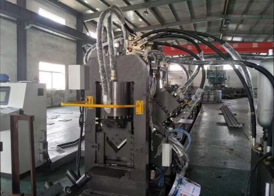 3 in 1 CNC-punchmachine voor het markeren van platte/hoekstaalkanalen