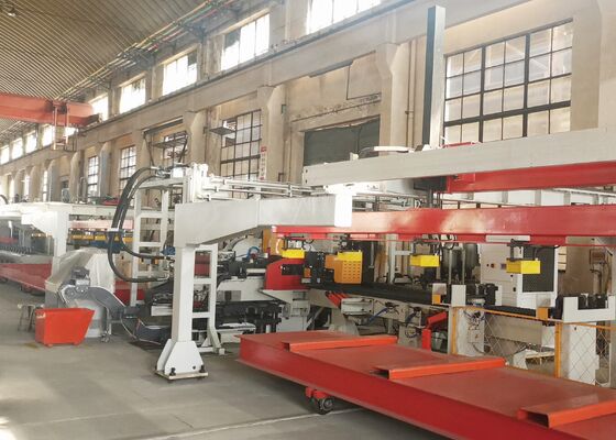 Bouwvoertuigen Gebruikte CNC-Light Truck Plate Beam Punching Sheet Metal Processing Line