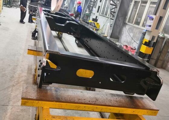 Bouwvoertuigen Gebruikte CNC-Light Truck Plate Beam Punching Sheet Metal Processing Line