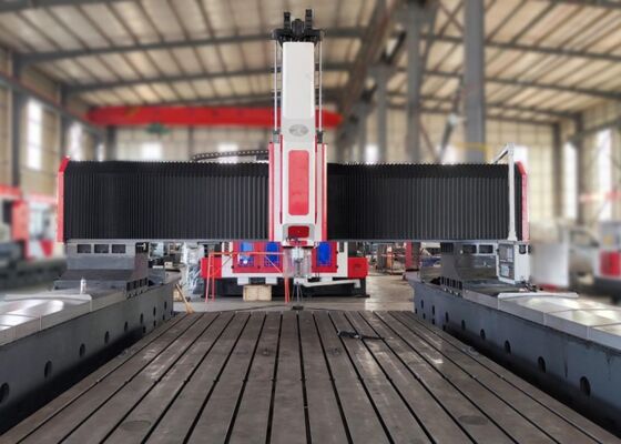 Model PHD4080 Portaaltype Bewegende CNC-boorfreesmachine voor warmtewisselaar