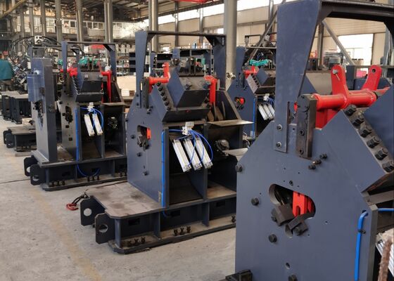Met het markeren van het snijden functie Cnc Hoek Punching Machine Line voor Power Communication Tower