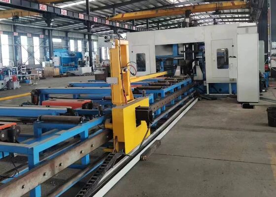 40 mm Max Boring Diameter CNC High Speed H Beam Drilling Machine voor kanaal sectie