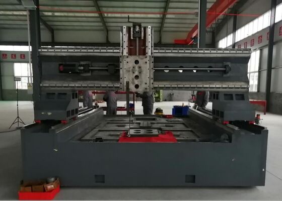 Warmtewisselaars Gebruikte Cnc Plate Drilling Machine 20/30KW Servo Spindle Motor Power