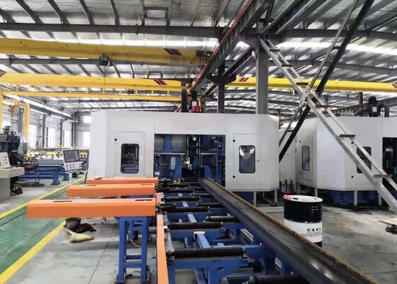 Hoogprecisie CNC-boormachine voor het bouwen van staal
