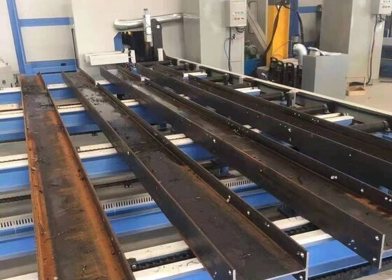 Hoogprecisie CNC-boormachine voor het bouwen van staal