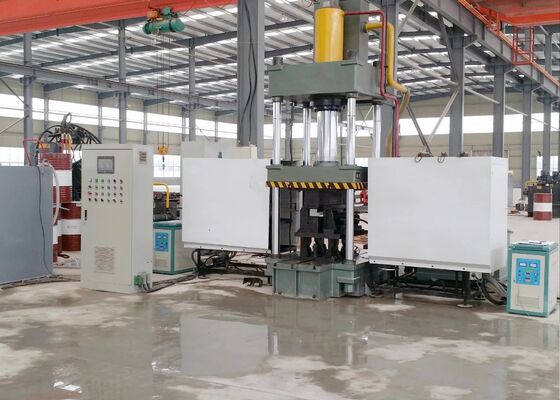 3 Asse Cnc verwarming buigmachine voor hoekplaat met hydraulische besturing