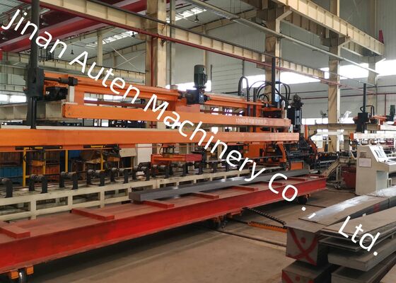 Professional Automatic Longitudinal Beam Flat Plate CNC Punching Equipment