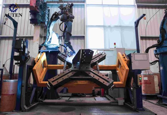 Robot Lasmachine Met Dual Positioners En Vijf Assen Gantry Het mogelijk maken van Transmissie Toren Las