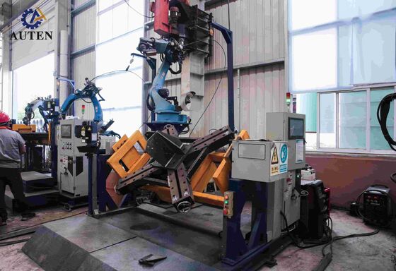 Robot Lasmachine Met Dual Positioners En Vijf Assen Gantry Het mogelijk maken van Transmissie Toren Las