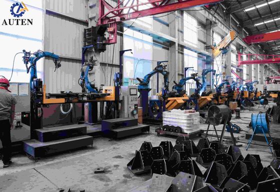 Robot Lasmachine Met Dual Positioners En Vijf Assen Gantry Het mogelijk maken van Transmissie Toren Las