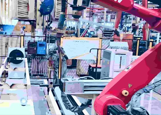 1465mm 2010mm Arm Span Robotisch Laswerkstation 12 kg Belastingcapaciteit